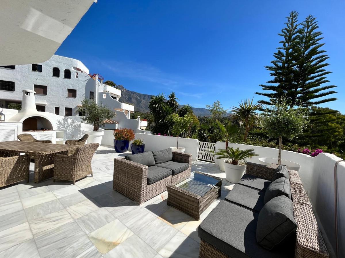 마르베야 Superb Townhouse In Golden Mile 아파트 외부 사진